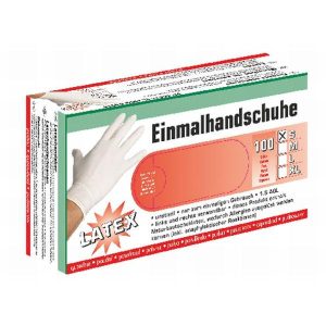 HANDSCHOEN LATEX (100) -S