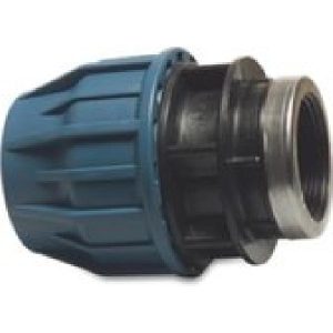 KOPPELING + BINNENDRAAD 16MM X 1/2″