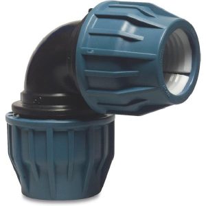 KNIE PE 90°, 25MM